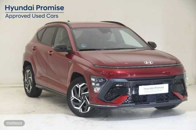 hyundai kona 1.6 gdi nline dt de 2024 con 17.786 km por 29.500 eur. en girona foto grande (2)