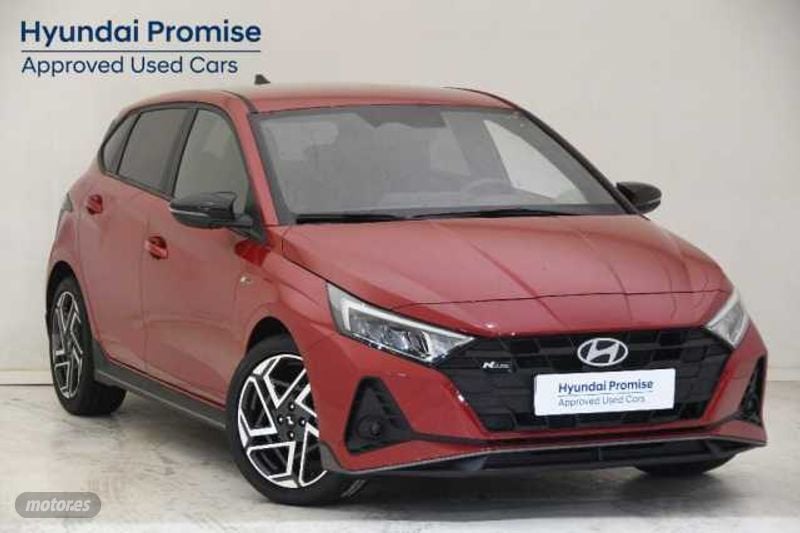 hyundai i20 1.2 mpi n line de 2024 con 7.378 km por 19.990 eur. en a coruna foto grande (2)