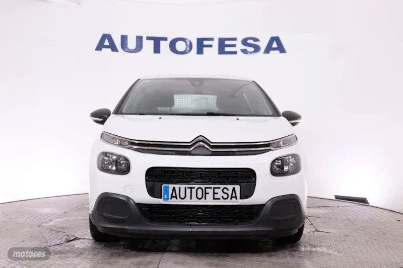 Citroen C3 COMERCIAL 1.5 BLUEHDI 100CV 5P # IVA DEDUCIBLE, BLUETOOTH de 2020 con 128.200 Km por 7.25...
