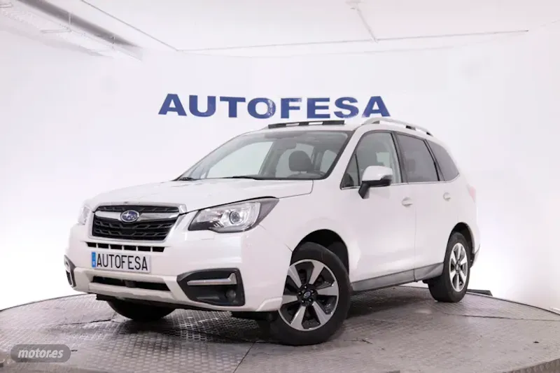 Subaru Forester 2.0TD EXECUTIVE LINEARTRONIC 4X4 AUTO 150CV 5P #CUERO, TECHO ELEC, NAVY de 2018 con ...