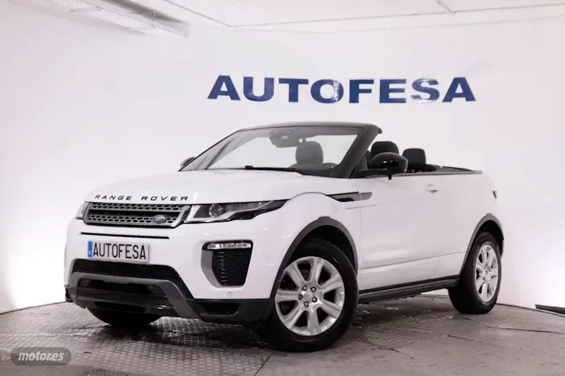 Land Rover Range Rover Evoque 2.0 TDI CABRIO S 4X4 AUTO 180CV 5P # CUERO, NAVY, PARKTRONIC de 2016 c...