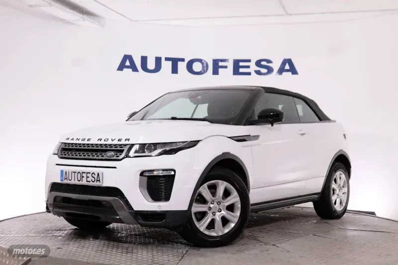 Land Rover Range Rover Evoque 2.0 TDI CABRIO S 4X4 AUTO 180CV 5P # CUERO, NAVY, PARKTRONIC de 2016 c...