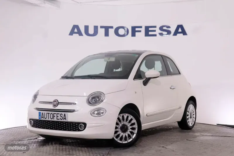 Fiat 500 1.2 LOUNGE GAS GLP 69CV 3P # IVA DEDUCIBLE, TECHO PANORAMICO de 2019 con 55.000 Km por 9.25...