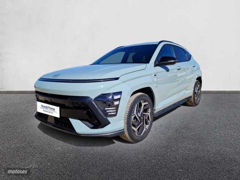 Hyundai kona android auto  de segunda mano - Hyundai Kona 1.6 TGDI Nline 4x4 DT de 2025 con 990 Km por 27.000 EUR. en Huelva