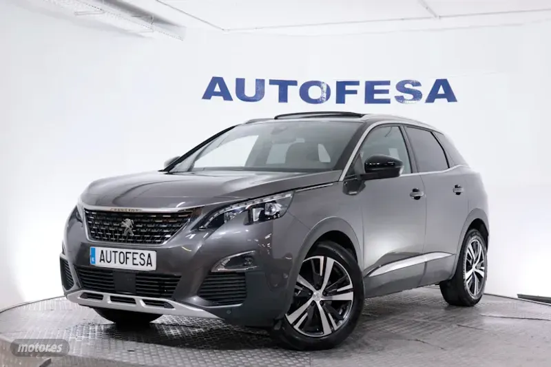 Peugeot 3008 1.2 PURETECH 130CV GT LINE 5P # TECHO PANORAMICO ELE,NAVY, de 2018 con 78.822 Km por 14...
