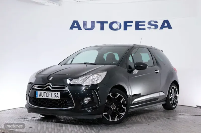Citroen DS3 1.6 THP 150CV SPORT CHIC 3P # NAVY,CUERO de 2010 con 82.439 Km por 8.450 EUR. en Madrid