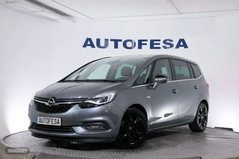 Opel Zafira 1.6 TURBO 200CV EXCELLENCE 7 PLAZAS 5P #TECHO PANORAMICO, NAVY,PARKTRONIC de 2017 con 11...