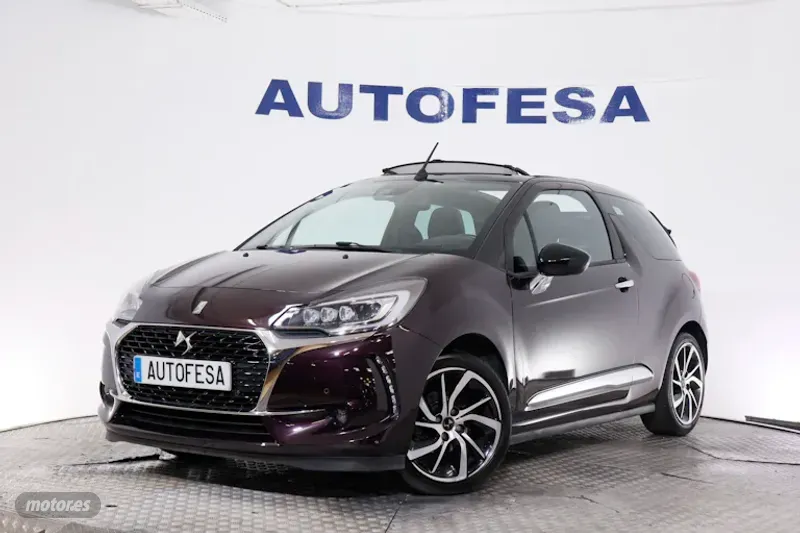 DS DS3 3 CABRIO 1.2i 110CV SPORT CHIC AUTO 2P # GPS,FAROS LED,CAMARA TRASERA de 2016 con 50.652 Km p...