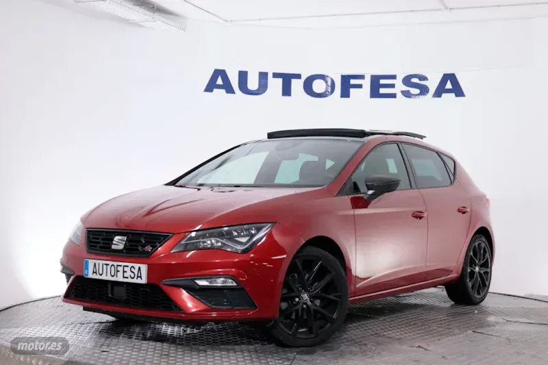 Seat Leon 1.5 TGI GAS GNC AUTO FAST EDITION FR 130CV 5P # TECHO ELEC, NAVY, PARKTRONIC de 2020 con 1...
