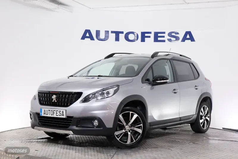 Peugeot 2008 1.2 130CV GT LINE 5P S/S # NAVY, PARKTRONIC, BLUETOOTH de 2017 con 35.000 Km por 11.750...