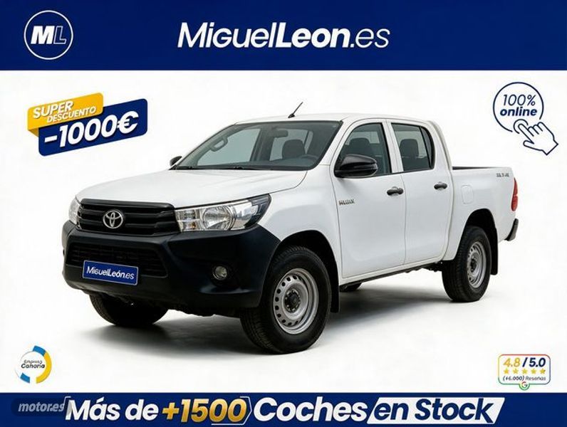 Toyota Hilux 2.0 150D C. Doble GX (N1) (2018-) 2018